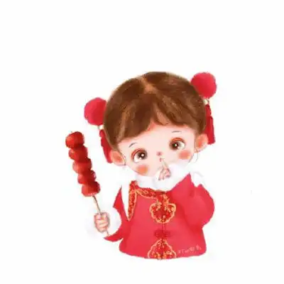 中国风头像卡通人物图片中国风可爱微信头像
