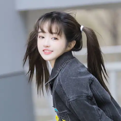 头像甜系双马尾女头像
