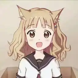 暗中观察该不该凶表情,动漫女生的不是猫不是猫和这个图片差不多的动漫女生
