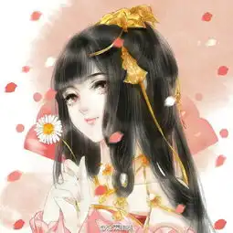 剑网3同人图玩家手绘精美萝莉头像
