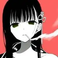 超好看黑暗系女生头像
