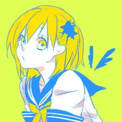 插画动漫二次元头像萌系女
