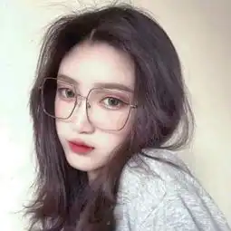 女生头像眼镜控
