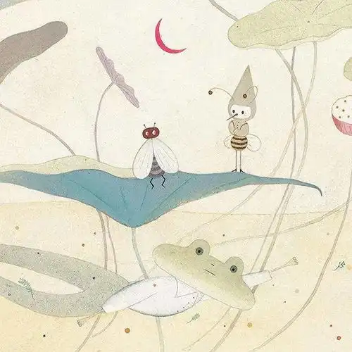 治愈系插画师chuneunsil仿佛连风都是甜甜的
