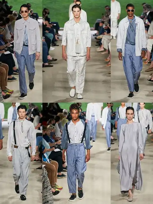 giorgioarmani2022春季男装系列,轻松永恒的舒适,细腻也精致
