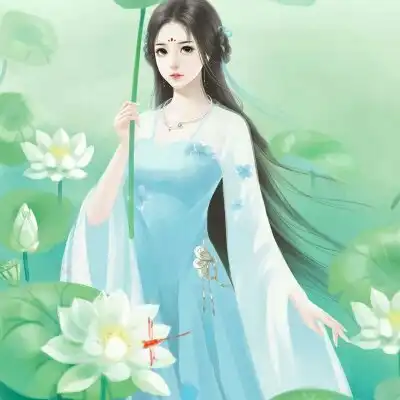 唯美古风女生动漫头像高清古代古装美女头像
