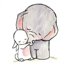 手绘插画动漫萌系女孩
