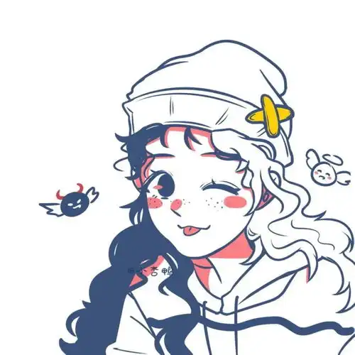 十二星座小杏鸭嘎嘎冲手绘十二星座系列头像
