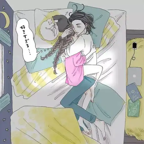 这位日本插画师的妄想日记甜哭了满足了女生对爱情的所有幻想
