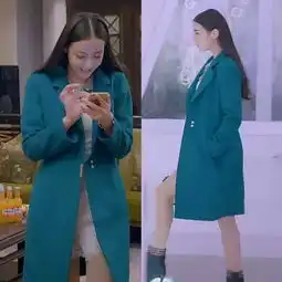 黑色和军绿色那个颜色毛呢外套好看,两个色都挺喜欢的,哪个颜色更时尚好看
