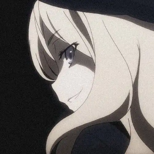 动漫头像丧系动漫女头
