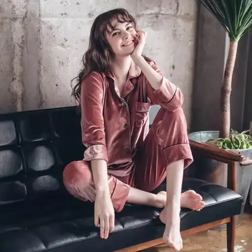 秀恩爱的脚步不能停甜蜜清新系情侣睡衣,幸福感爆棚
