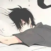 二次元呆萌男生头像
