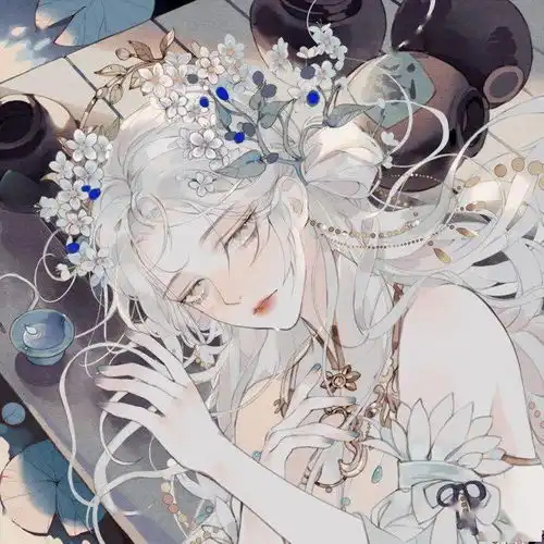 动漫女生头像精美绝伦的古风女生头像
