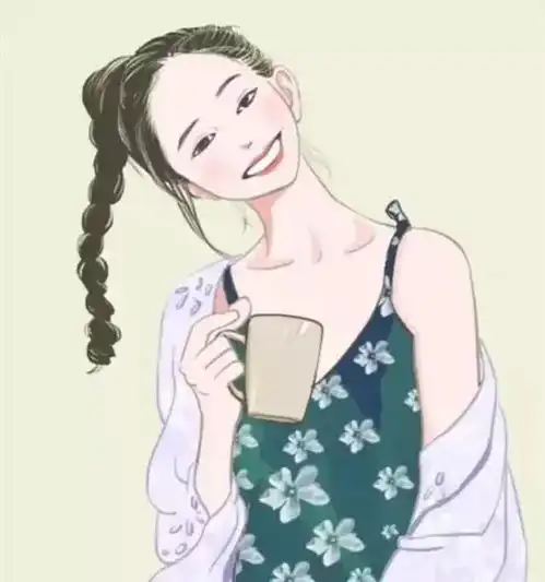萌系女生二次元动漫头像
