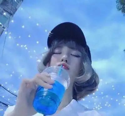 你想要的蓝色系超仙女生头像
