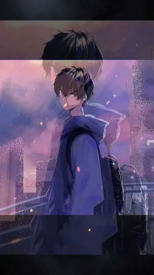 少年明媚似阳光头像动漫
