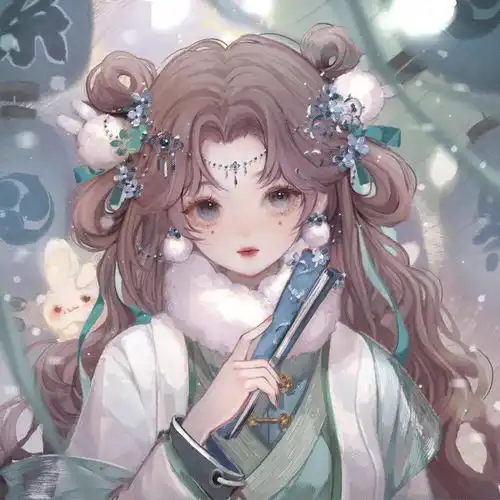 动漫女生头像精美绝伦的古风女生头像
