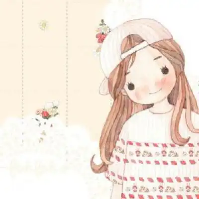 粉色系女生头像动漫萌二次元少女心头像系列
