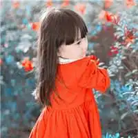 呆萌头像女生真人小孩微信头像图片大全
