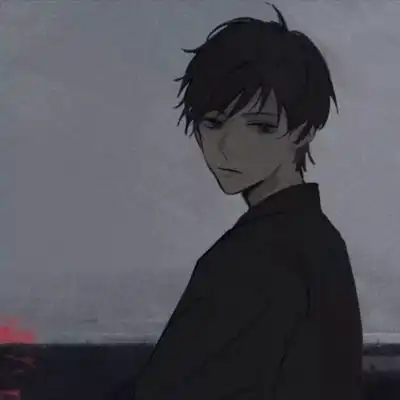 动漫男生帅气手绘头像
