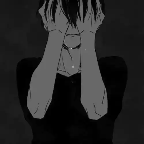 黑色系列丧系男头
