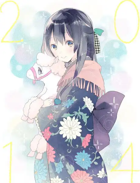 二次元少女动漫插画原创手绘萌系堆糖,美图壁纸兴趣社区
