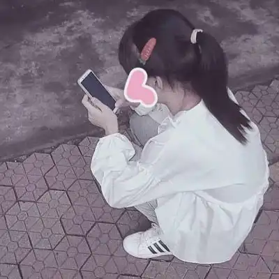 背影可爱女头清纯少女背影图片头像
