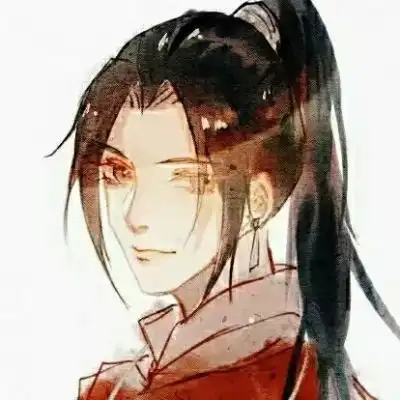 动漫手绘古风男生美男子头像
