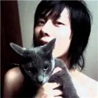 高清二次元抱猫头像微信头像图片大全
