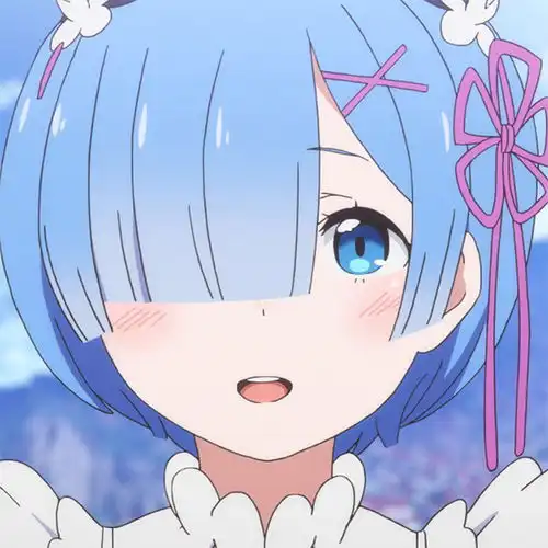 蓝色系动漫女头
