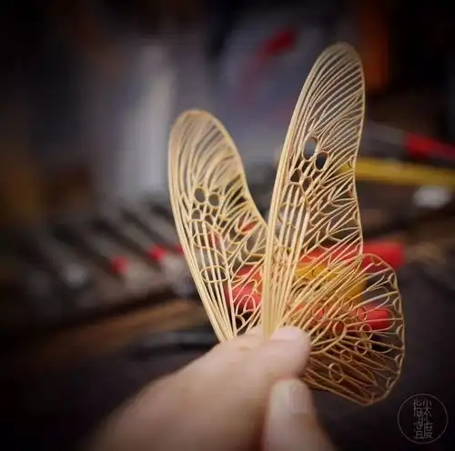 这昆虫居然是竹子做的逆天的竹细工欣赏1
