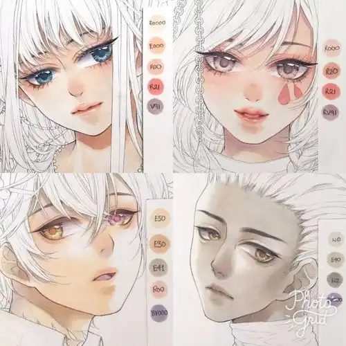 萝莉正太版的12星座插画,太美了,血槽已空
