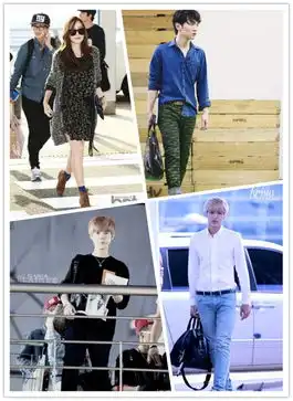 鹿晗吴亦凡林允儿崔始源韩星偶像最新街拍谁更潮
