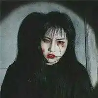 个性黑暗头像女生微信头像图片大全
