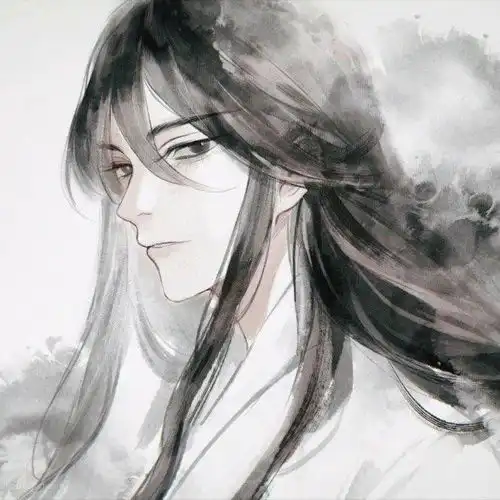 头像绝美古风男生头像
