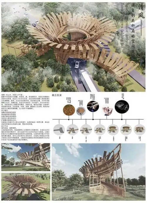 道法自然,构筑东西2021安吉国际竹建筑设计大赛获奖揭晓
