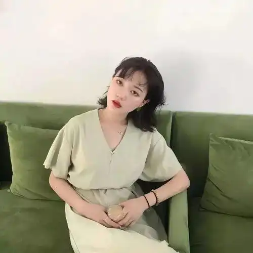 绿色可爱系列女生头像集
