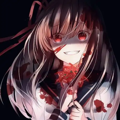 暗黑丧系动漫女头
