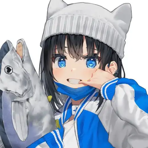 头像蓝色系动漫女头像3
