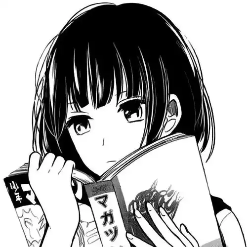 粉丝求图0709黑白日系动漫女头
