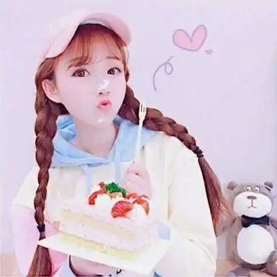 头像女粉色系2020少女心粉色甜美头像
