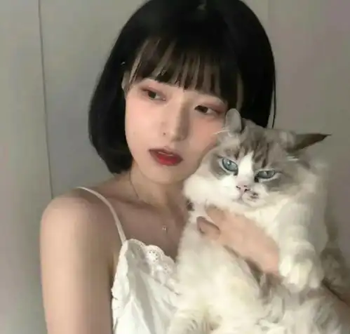 头像图片丨女生头像丨可爱的猫系女头1214
