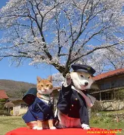 我们开始闯荡江湖了日本治愈系猫狗开始春游之旅
