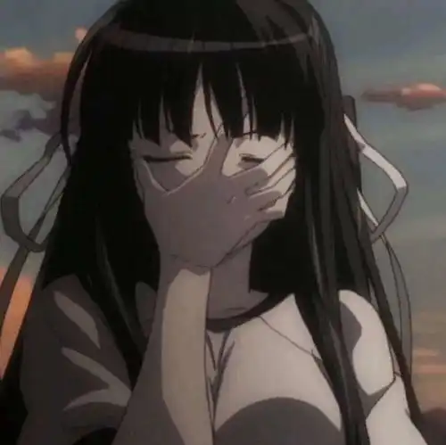 晴天也会突然下暴雨温柔的人也会不开心动漫女头
