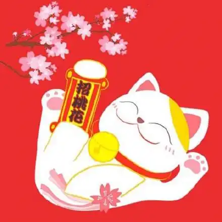 2018年最旺头像图片大全狗年招财猫最好看头像分享

