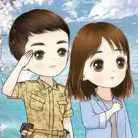 军人军嫂动漫情侣头像微信头像图片大全
