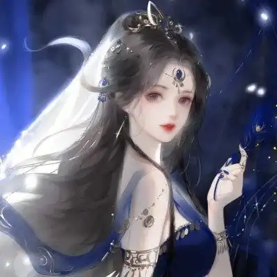 女生手绘头像唯美惊艳古风,古风头像女手绘唯美淡雅
