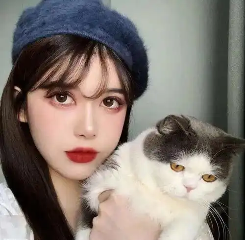 头像图片丨女生头像丨可爱的猫系女头1214
