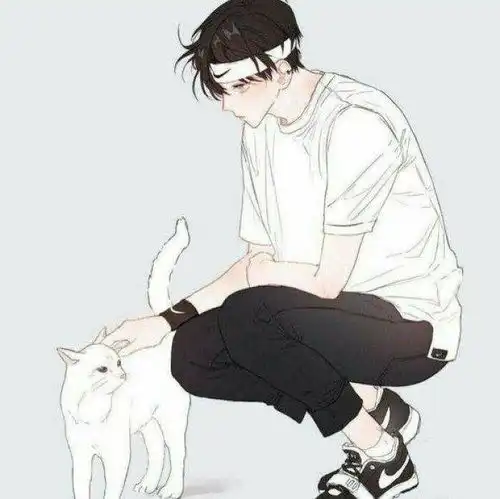 有什么带猫的适合男生用的头像
